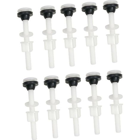Bouton-poussoir de Réservoir Wc en Plastique Blanc (1/5)