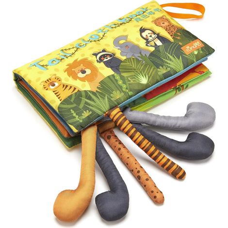 Bath Books Early Learning 0-3-6-9-12-18 Months Baby Gift – TUMAMA Fabric Book Sensory Book Soft Toys (1/5)