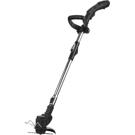 Tragbarer Rasenmäher, 26,5 cm einziehbarer Griff, 1 Legierungssägeblatt + 4 PVC-Klingen + 2 Legierungsklingen, mit 2 Sätzen Lithiumbatterien + 1 Ladegerät, europäischer Standard (1/5)