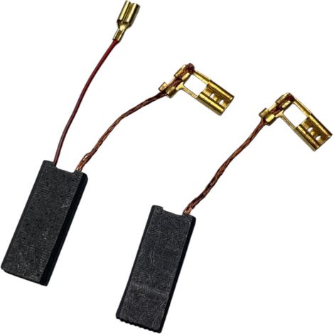 2x Motorkohlen Kohlebürsten Schleifkohlen 6 x 10 x 24mm kompatibel mit Dewalt DW 543, DW 545, DW 568, DW 570, DW 580 Bohrhammer Meißelhammer (1/2)