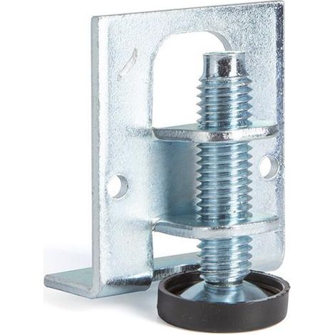 HERRAJES DE UNION pie nivelador homer base ø22,5 medidas m8x40