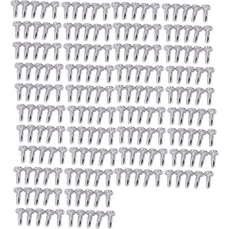 200 Vis en acier inoxydable 304 4,2x13mm tête ronde autoperceuses pour installation domestique (1/5)