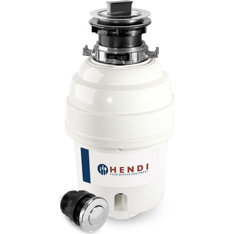 Trituradora de residuos con interruptor, 550 W, 4000 rpm, Hendi 979983 (1/3)