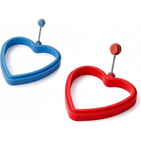 Ensemble de deux moules à omelettes et crêpes en silicone - parfait pour réaliser des omelettes et des crêpes. (1/5)