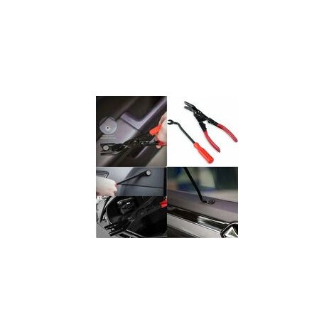 Pince à pression, 2 pinces lâches, pinces de porte automatique, outil de serrage universel, kit de réparation de garniture pour garniture de porte automobile et tableaux de bord Fascia (1/3)