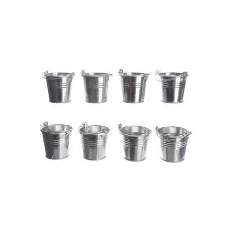Mini Seau Zinc Décoratif Et Polyvalent - Decoris