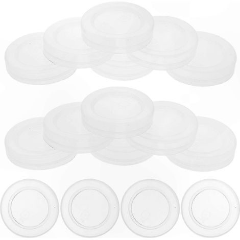 Lot de 30 couvercles hermétiques pour pots de yaourt, diamètre 53 mm, pour la conservation des aliments avec fermeture sécurisée. (1/5)