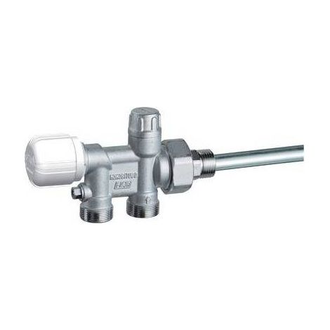 VANNES MONO-TUYAU CHROMÉES THERMOSTATISÉES (FAR) Taille : 3/4"