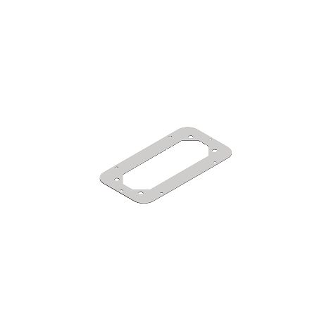 Piastra passacavi per membrane 445X130 - Spacial S3D - NSYTLEFL