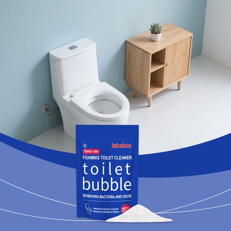 WC-Reiniger, täglicher Haushaltsreiniger für Badezimmer-WCs zur Entfernung von Flecken und Vergilbungen, WC-Pflegeprodukt – 100 g -- DTEKGAZ (1/5)