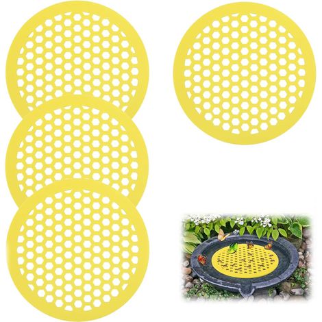 Lot de 4 gobelets pour insectes et abeilles, distributeur de nourriture pour abeilles, abreuvoir pour abeilles, abreuvoir pour le jardin, l'alimentation des abeilles, bain d'abeille (1/5)