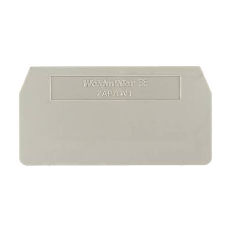 Flasque de fermeture et plaque intermédiaire Weidmüller ZAP/TW6/3AN 7907370000-1 1 pc(s) D15515 (1/2)
