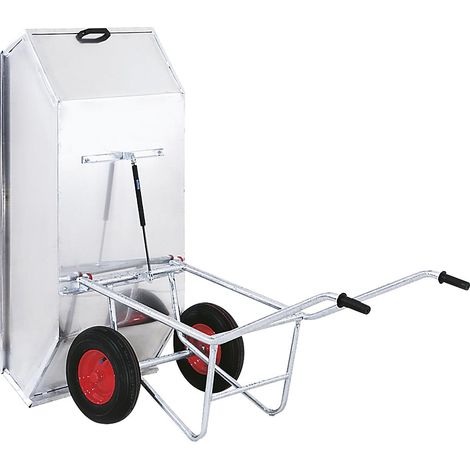 FRANKEL kaiserkraft, Chariot basculant, alu, pneumatiques,