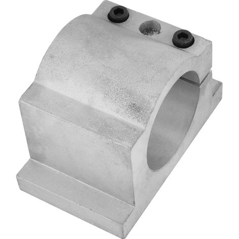 Support de fixation de moteur de broche en aluminium moulé pour machine de gravure CNC (65 mm) (1/5)