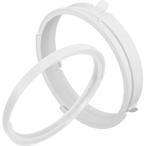 Portable Air Conditioning Hose Adapter Made of Heat Resistant Material 150 mm with Circlip for Mobile Air Conditioners Compatible with Model 35 Exhaust Connection (1/5)