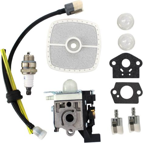 Carburateur RB-K93 réglable pour Echo SRM-225 GT-225 PAS-225 GT-225 , carburateur facile à démarrer avec kit d'accordage poire d'amorçage