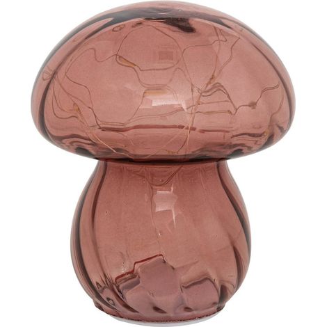 Lámpara de mesa LED Malu Rosa antiguo H15cm - Atmosphera créateur d'intérieur