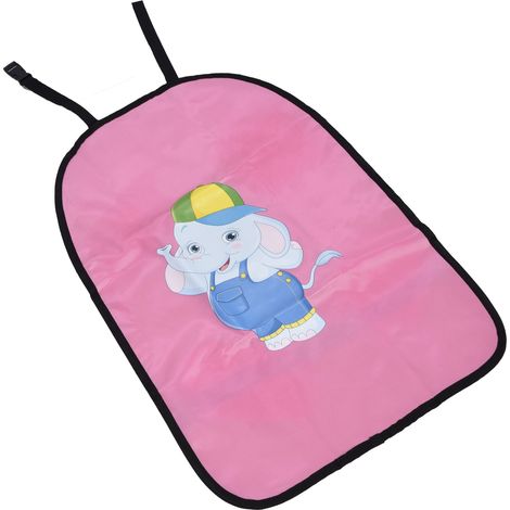 Protection de dossier de siège auto à motif éléphant, housse de siège auto anti-coups de pied, tapis de dossier (chapeau) (1/5)