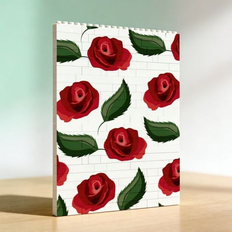 Cadre photo en blocs et briques, cadeaux pour anniversaire et anniversaire (1/5)