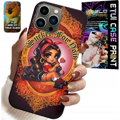 Hülle für iPhone 13 Pro – Modische Puppenhülle von Sucker FOR YOU + Schutzfolie (1/5)