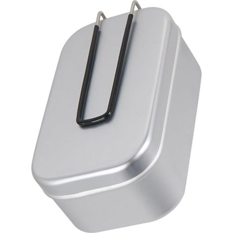 Boîte à bento en aluminium 800 ml, pliable et multifonctionnelle (1/5)