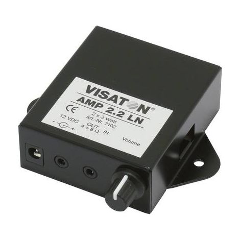 RÉGULATEUR DE VOLUME SONORE STÉRÉO VISATON AMP 2.2 LN 6 W 7102 (1/3)