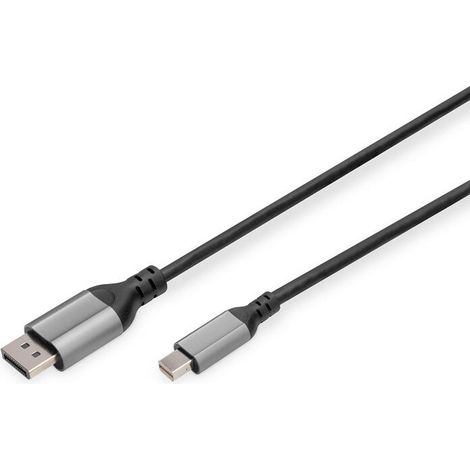 Digitus DB-340106-020-S cable DisplayPort 2 m Mini DisplayPort Negro (1/2)