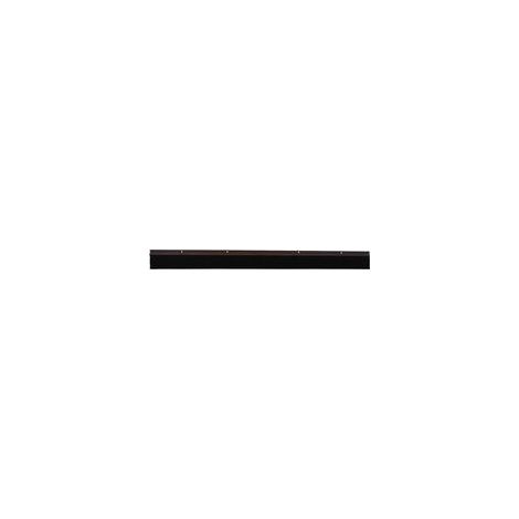Brosse à visser pour joint de porte, 2 pièces, marron, 100 cm