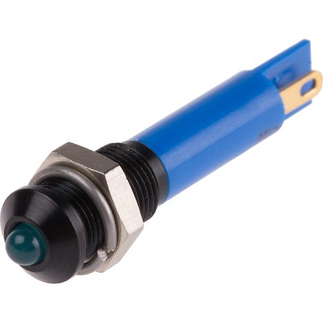 Voyant LED lumineux Bleu RS PRO, dia. 6mm, 12V c.c., taille de la lampe 3 mm ( Prix pour 1 )