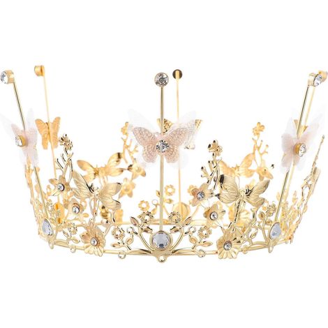 Couronne de Gâteau D'anniversaire Décoration, en Métal (1/5)