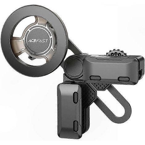 Support téléphone magnétique pour voiture, support réglable pour tableau de bord, fixation smartphone aimantée, socle universel pour portable, support GPS ajustable, maintenant votre mobile stable. (1/5)
