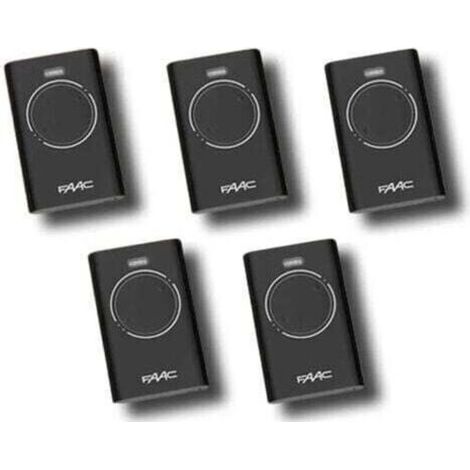 faac 5 x télécommande 2 canaux xt2 868 slh lr 7870091 (1/3)