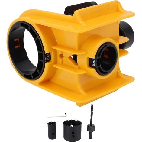 Kit d'installation de scie cloche en acier au carbone avec (1/5)