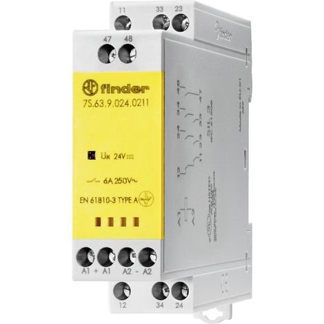 Control modular Finder 7s.63.9.024.0211 24 V CC 6 A
