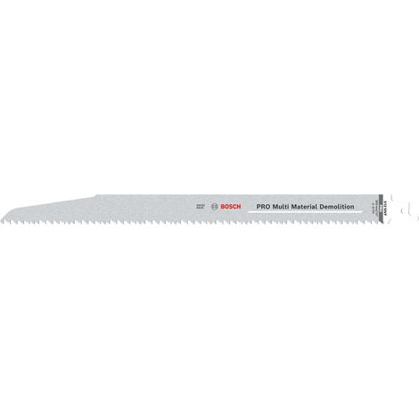 Bosch Reciprocating Saw Blade PRO Multi Material Demolition S1210VF Blade, 1.6 x 22 x 300 mm, 25 pcs 2608659254 (1/5)