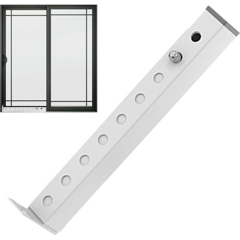 Barre de de fenêtre verticale antivol réglable pour la sécurité des et des animaux de compagnie : sécurisez votre maison, parfaite pour les chambres d' , les zones d'étude (1/5)