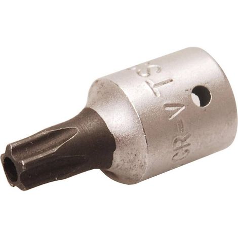 Douille à Embouts 6,3 mm (1/4) Profil TS Torx Plus - Perçage TS30 - Précision et Fiabilité, Acier - D-Work (1/5)