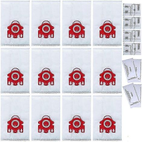 16 sacs à poussière de rechange pour aspirateur Miele FJM Airclean 3D Efficiency ( ) (1/5)