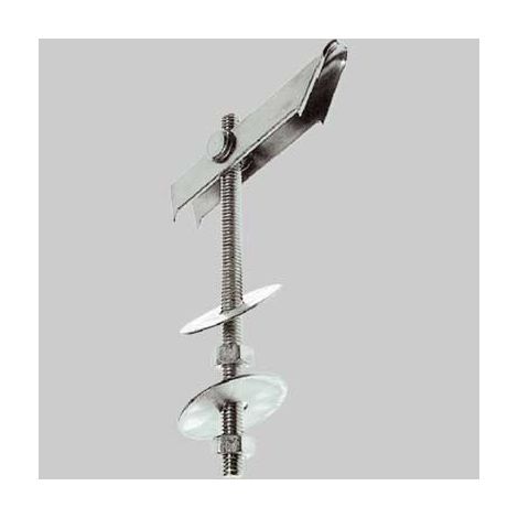 Ancora a Soffittto Acciaio con Vite Doppia Bk Dd Nobex M6 50 Pezzi