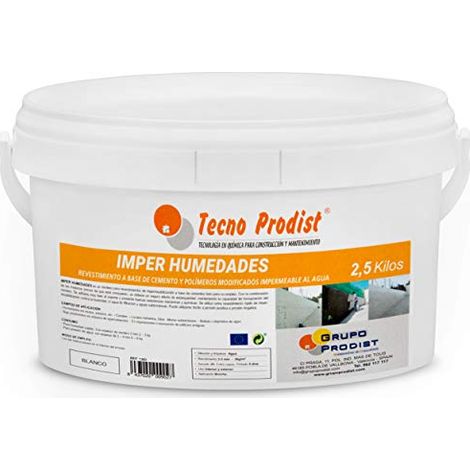 TECNO PRODIST Imper Humedades - Mortero para Paredes con Humedad