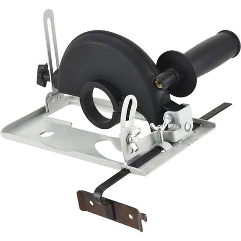 Support réglable pour meuleuse d'angle — Base multifonction avec carter de sécurité idéal pour le jardinage et le bricolage (1/4)