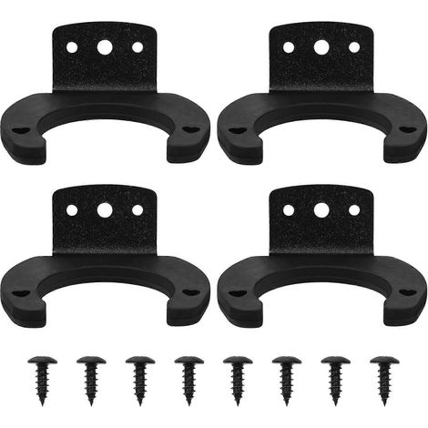 Support mural pour microphone sans fil, fixation pour usage domestique, 4 crochets en silicone (1/3)