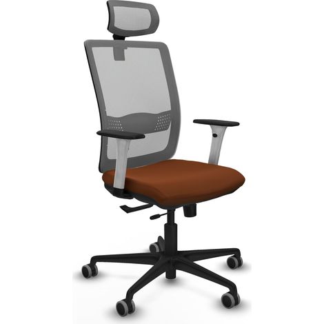 Silla de oficina piqueras y crespo Haches blanco reposacabezas ajustable (1/2)