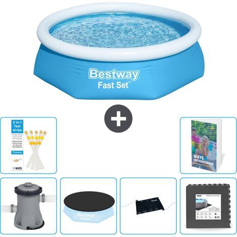 Bestway Fast Set Rund - 244x61 cm - 7-teilig  S195 (1/5)