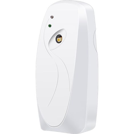 Blanc Pulvérisateur de parfum automatique, machine d'aromathérapie murale à lumière temporisée, adaptée à la maison, à la salle de bain, aux toilettes et au bureau