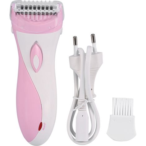 Femme Rasoir Électrique Rechargeable Épilateur Jambes Aisselles Bras Corps Épilation Sans Fil (1/5)