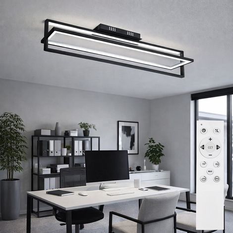 Deckenleuchte Deckenlampe LED Dimmbar Nachtlicht Fernbedienung Timer schwenkbar