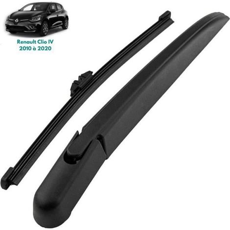 Bras Essuie-Glace Arrière - 250 mm - Compatible Renault Clio IV 2012-2020 - Kit Complet avec Balai et Cache de Protection - 1 Pièce (1/3)