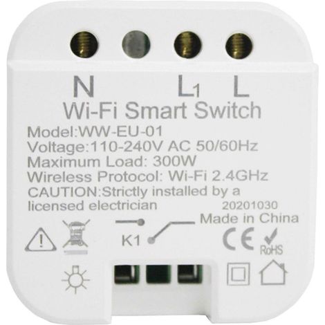 ZigBee 3.0 pour interrupteur intelligent, disjoncteur, minuterie, application Tuya Life, télécommande, contrôle Wi-Fi version 1-