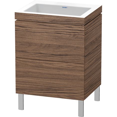 Duravit L-Cube c-conjunto vertical, 2 cajones, sin rebosadero,